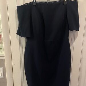 Calvin Klein Strapless navy Dress